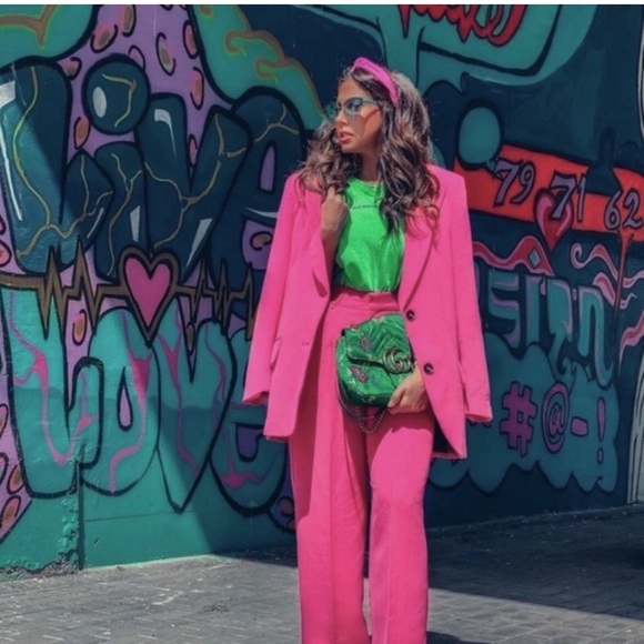 🩷 STRAIGHT CUT BLAZER - Picture 2 of 13